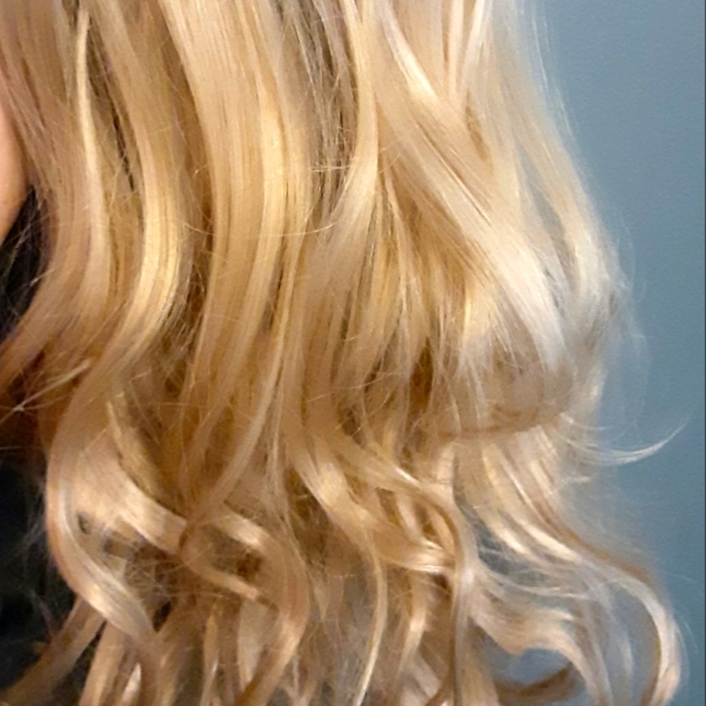 Honey and Ashe Blonde Hair Topper!